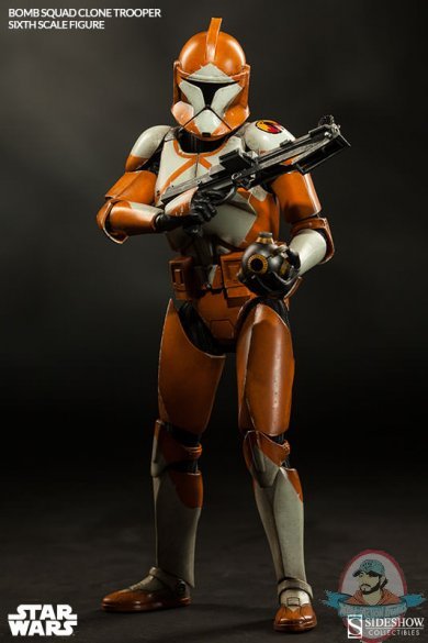 1/6 Sixth Scale Bomb Squad Clone Trooper Ordnance Specialist Sideshow 