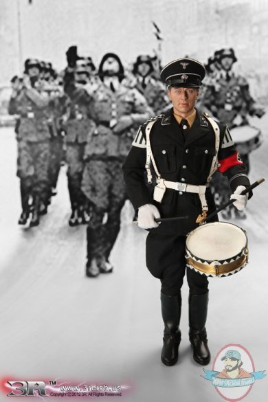 1/6 Leon Musikkorps Waffen SS Ceremonial Unit Bugle/SS Snare Drummer