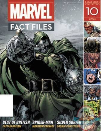 Marvel Fact Files # 10 Doctor Doom Cover Eaglemoss