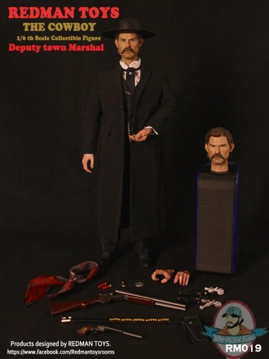 1/6 Scale Collectible Figure Deputy Town Marshal Cowboy RMT-019 Redman