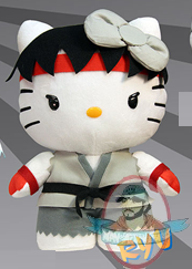 Street Fighter x Sanrio Hello Kitty Ryu 10 Inch Plush Figure