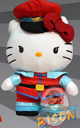 Street Fighter x Sanrio Hello Kitty M.Bison 6 Inch Plush Figure