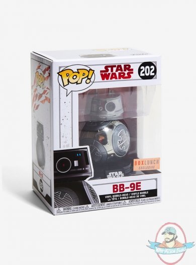 Pop! Star Wars The Last Jedi Chrome BB-9E #202 Exclusive by Funko