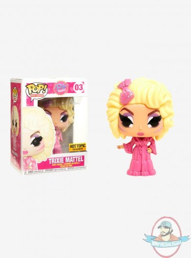 Pop! Drag Queen Barbie Trixie Mattel #03 Hot Topic Funko 