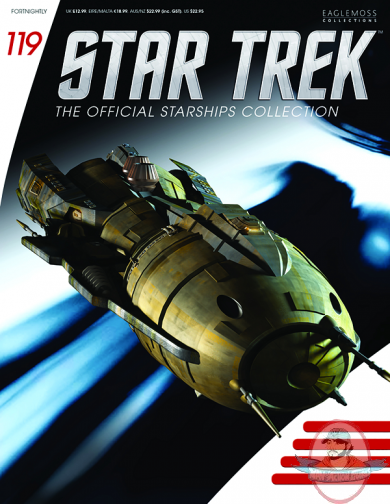 Star Trek Starships Magazine #119 Hirogen Holoship Eaglemoss 