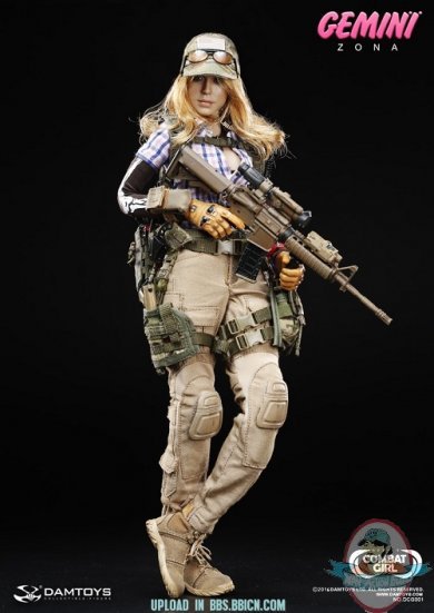 DAM 1:6 Combat Girl Series Gemini "Zona" DAM-DCG001