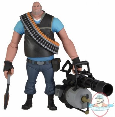 Team Fortress Series 2 Blue Heavy 7" Deluxe Figure Neca