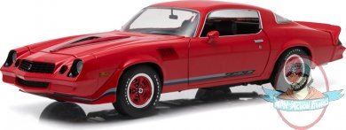 1:18 1979 Chevy Camaro Z/28  Red w Black Stripes Greenlight