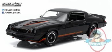 1:18 1979 Chevy Camaro Z/28 Black with Black Interior Hardtop 12905