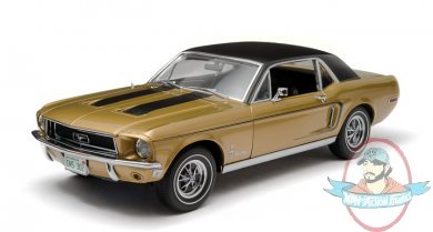 1:18 1968 Ford Mustang Coupe "Golden Nugget Special" Greenlight
