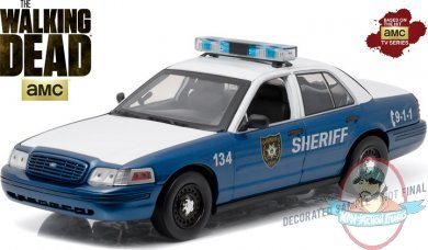 1:18 The Walking Dead 2010-15 Ford Crown Victoria Police Greenlight