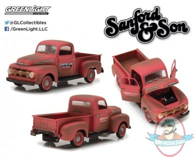 1:18 1952 Ford F-1 Truck Sanford and Son 1972-77 TV Series Greenlight