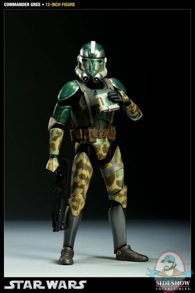 Commander Gree Militaries of Star Wars 12 inch Figure by Sideshow 