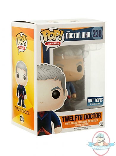 Pop! Television Doctor Who 12th Twelfth Doctor Hot Topic Exclusive 