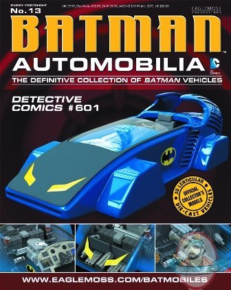 Dc Batman Automobilia Figurine Batmobile #13 Detective #601 Eaglemoss