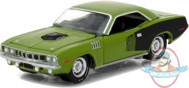 1:64 GL Muscle Series 18 1971 Plymouth Barracuda Green Greenlight