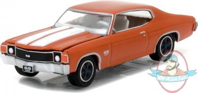 1:64 GL Muscle Series 18 1972 Chevrolet Chevelle SS Orange Greenlight