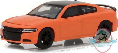 1:64 GreenLight Muscle Series 20 2017 Dodge Charger R/T Go Mango