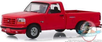 1:64 Muscle Series 22 1993 Ford F-150 Lightning Bright Red Greenlight 