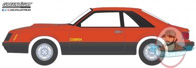 1:64 GreenLight Muscle Series 24 1979 Ford Mustang Cobra Tangerine