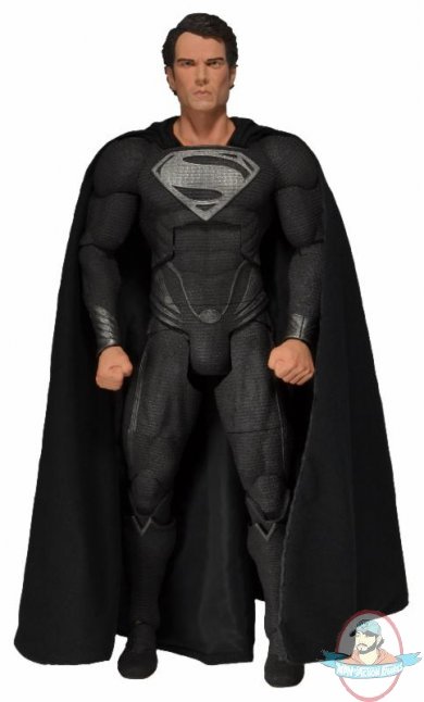 1/4th Scale Superman Black Suit Man of Steel Figure by Neca