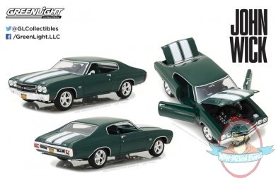 1:18 John Wick (2014) 1970 Chevrolet Chevelle SS 396 Greenlight