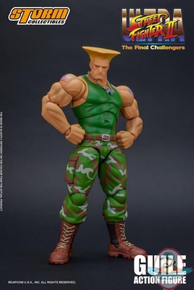 1/12 Street Fighter II Guile Action Figure Storm Collectibles