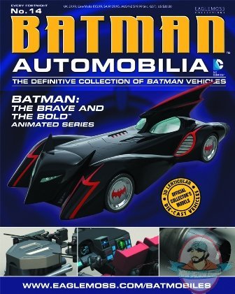 Dc Batman Automobilia Figurine #14 Brave Bold Animated B Eaglemoss