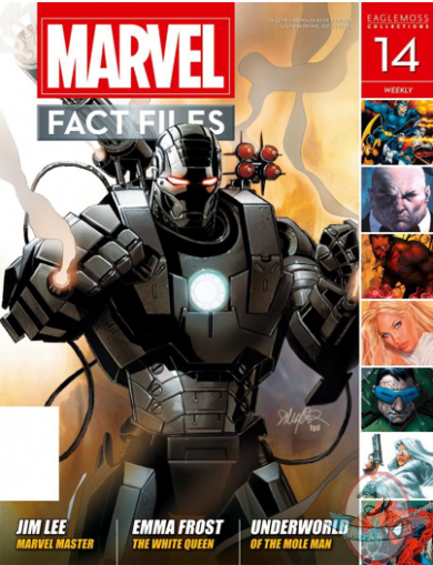 Marvel Fact Files # 14 War Machine Cover Eaglemoss