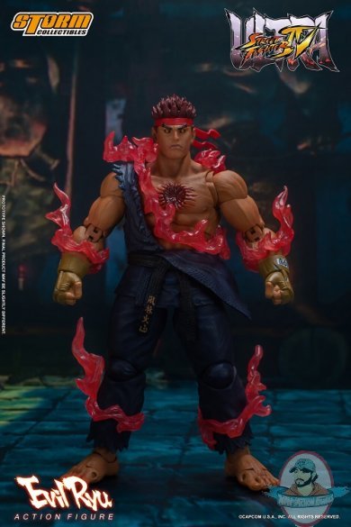 1/12 Ultimate Street Fighter IV Evil Ryu Figure Storm Collectibles