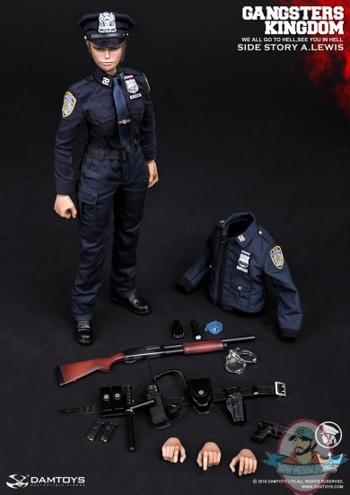 1/6 Sixth DAMTOYS DAM-GKS003 Gangsters Kingdom Series Officer A.Lewis