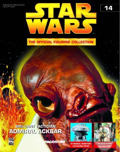 Star Wars Figurine Collection Magazine #14 Admiral Ackbar