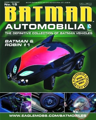 Dc Batman Automobilia Figurine #15 Batman & Robin #1 Bat Eaglemoss