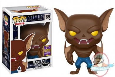 SDCC 2017 Pop! Heroes Batman the Animated Series Man Bat #189 Funko