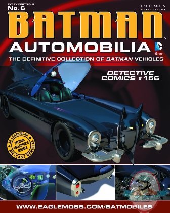 Dc Batman Automobilia Figurine #6 Detective #156 Eaglemoss