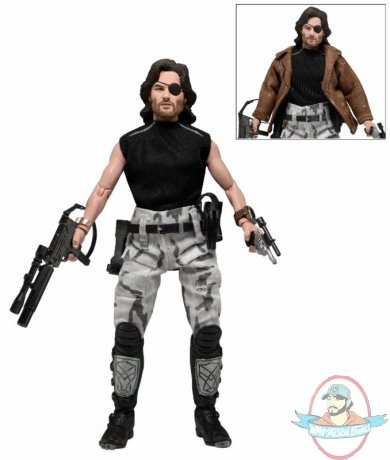 Escape from New York Clothed 8' Figure Snake Plissken Neca