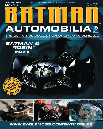Dc Batman Automobilia Figurine #16 Batman & Robin Movie Eaglemoss
