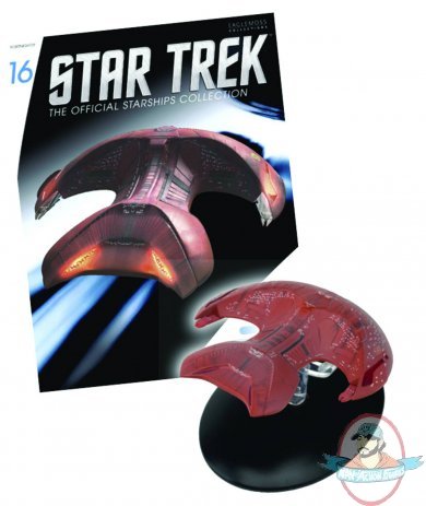 Star Trek Starships Figure Magazine #16 Ferengi Marauder Eaglemoss 