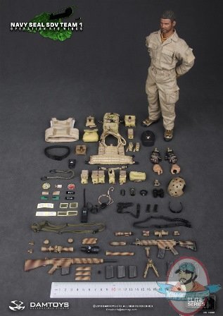 1/6 Scale Navy Seal SDV Team1 Operation Red Wings Figure by Dam