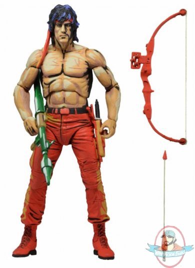 Rambo Classic Video Game Appearance 7 inch Figure by Neca