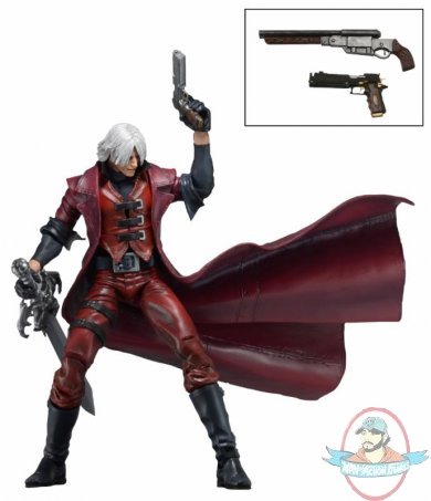 Devil May Cry 7 inch Action Figure Ultimate Dante by Neca Used JC