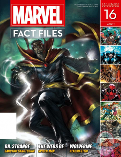 Marvel Fact Files # 16 Doctor Strange Cover Eaglemoss