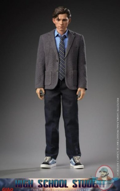 1/6 High School Students MIT Student Suits Peter Parker AF GT-G001