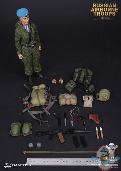 1/6 Scale DAM-78035 Russian Airborne Troops Natalia Action Figure