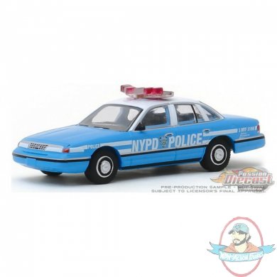 1:64 Hot Pursuit Series 33 1993 Ford Crown Victoria Police Greenlight