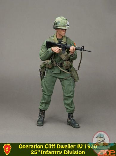 1/6 Operation Cliff Dweller IV 1970 25th Infantry Division Figure Ace