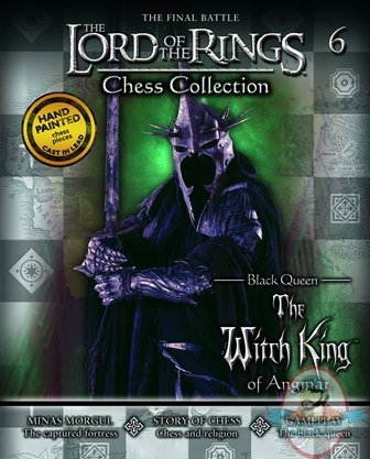 Lord of The Rings Chess Fig Coll Mag #6 Witch King of Angmar Eaglemoss