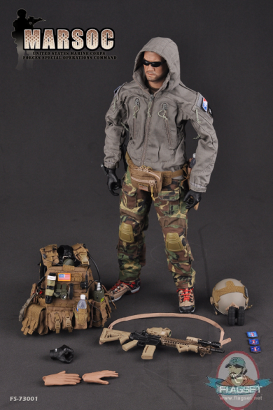 1/6 Flagset Marsoc US Marine Corps Forces Special Operation FS-73001