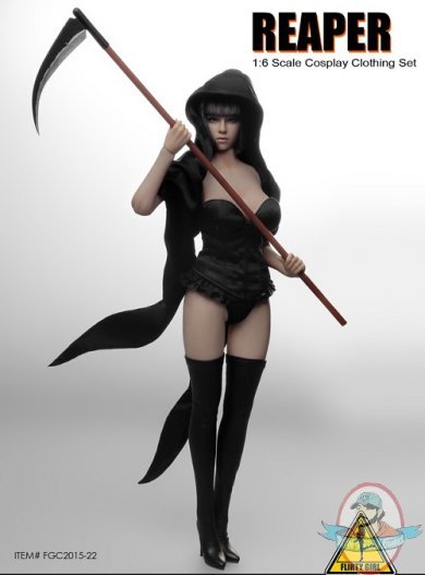 Flirty Girl’s Secret 1:6 Reaper Clothing Set Cosplay FGC-2015-22