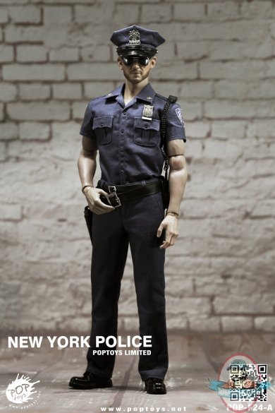 1/6 Sixth Scale New York Police Policeman Pop Toys POP-F24A